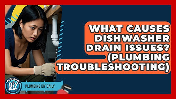 What Causes Dishwasher Drain Issues? (Plumbing Troubleshooting) - Plumbing DIY Daily