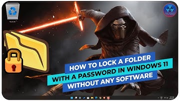 How To Lock A File Or Folder With A Password In Windows 11 Without Any Third Party Software
