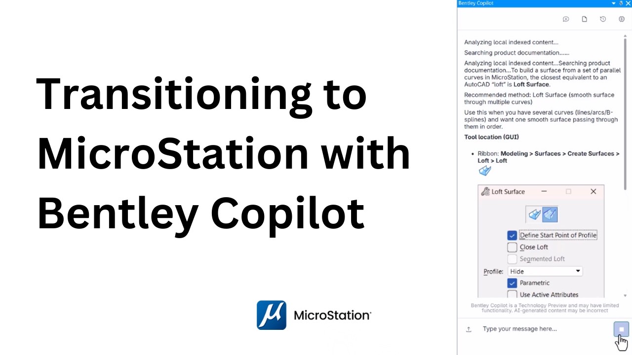 Microstation Copy Parallel What's New in MicroStation 2026: Transition to MicroStation with ...