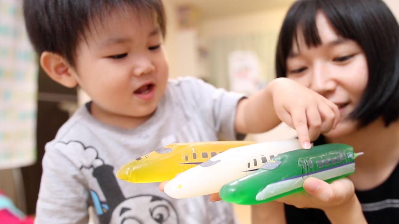 新幹線トレinゼリー - YouTube