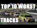 Top 10 worst nascar tracks