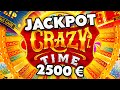 Comment jai gagn 2500  au crazy time  ma stratgie  casino en ligne 