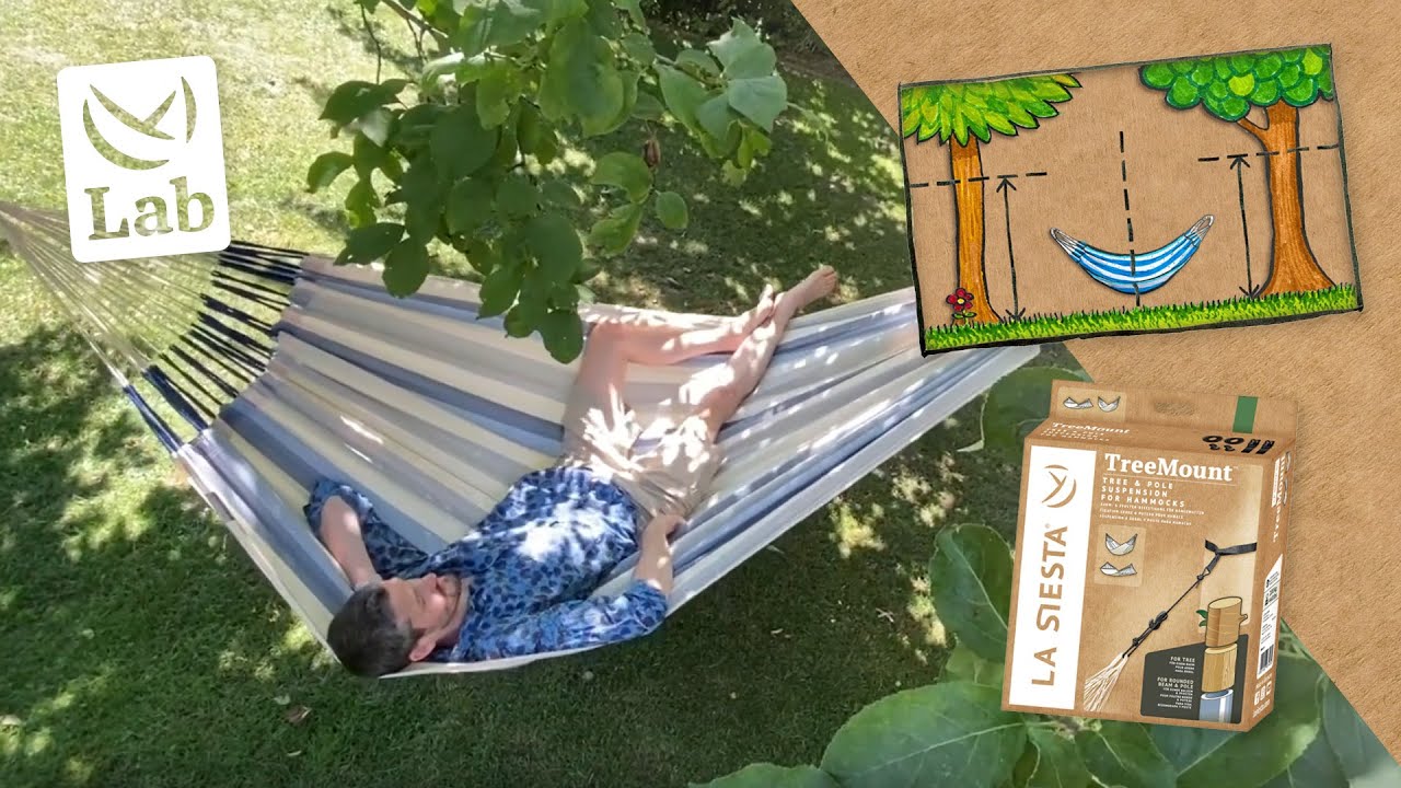 Accrocher Un Hamac Entre 2 Arbres La Solution Est Dans Le Lab De La Siesta Youtube