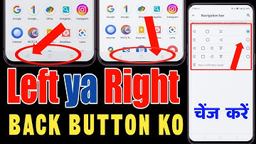 back button ko left right kaise karen || realme c31,c35,C11 me ऐस चेंज करे
