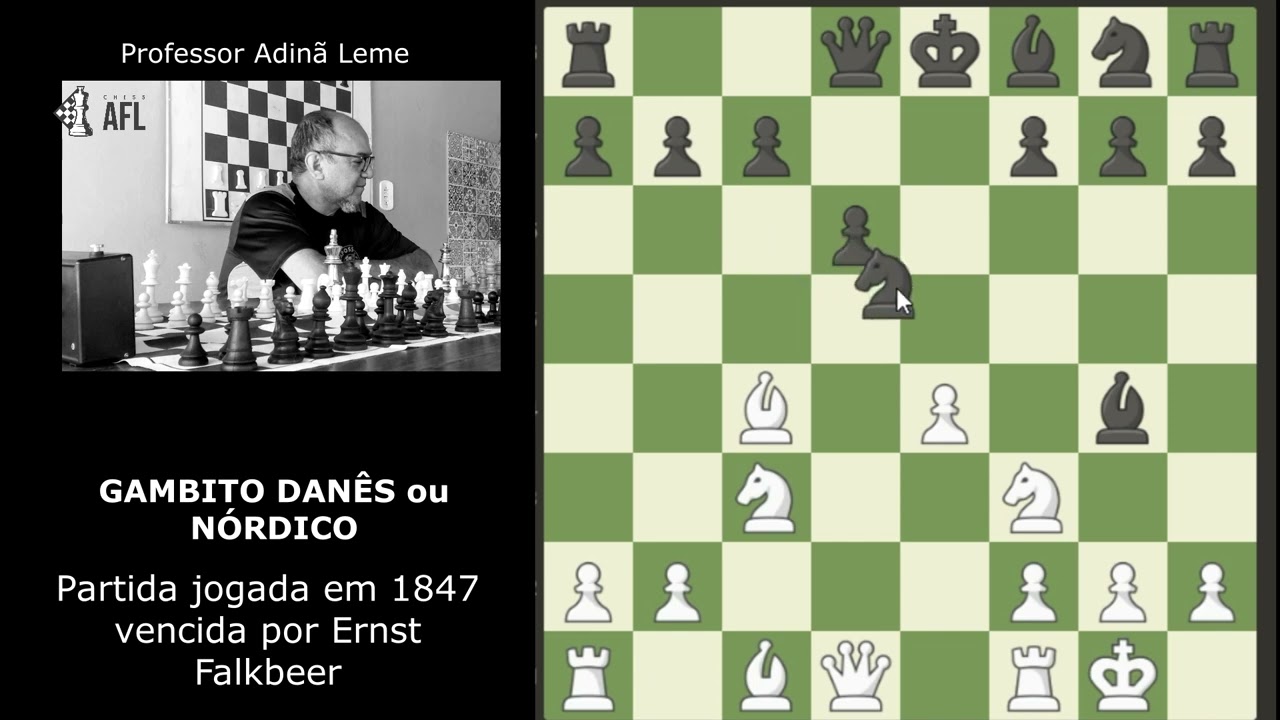 GAMBITO DINAMARQUÊS GANHA DAMA EM 9 LANCES INCRÍVEL #Shorts #Xadrez #Chess  #Echecs #Ajedrez