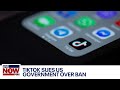 TikTok retaliates, sues US government to block video app ban | LiveNOW from FOX