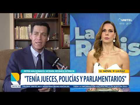 Viceministro Peter Maldonado se refiere al caso Mariaca