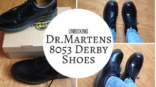 $28 Dr. Martens! (Unboxing Dr. Martens 8053 Derby shoes~from Nordstrom Rack)