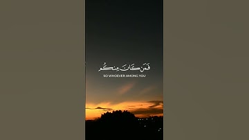 استغفر الله العظيم واتوب اليه. القارئ #ماهر_المعيقلي ،سورة البقرة. #quran #القرآن #القرآن_الكريم