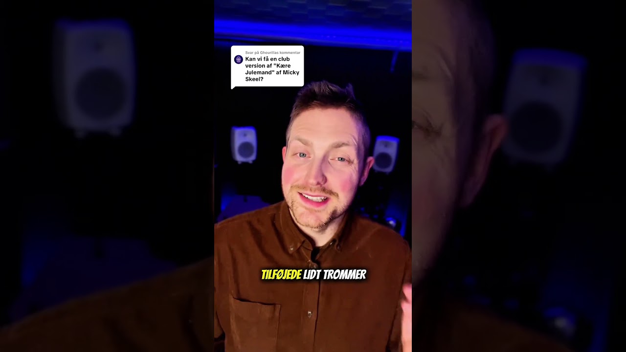 Hvis @MickySkeel - K&aelig;re Julemand var et &ldquo;club track&rdquo; 🎶 #k&aelig;rejulemand #edit #remix #club #musik