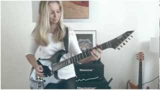 One - Metallica by Cissie on Guitar - with Hammett solo MULTICAM HD chords