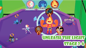 Unleash the Light, Steven Universe game, Stage 2-6, iOS game, Apple Arcade, Cartoon Network Game