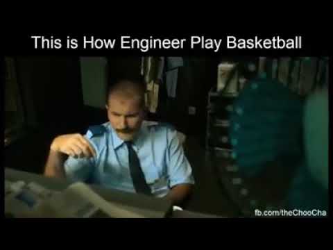 How engineers play basketball