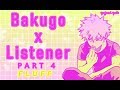 Cute Bakugou x Listener ASMR p4 [My Hero Academia]