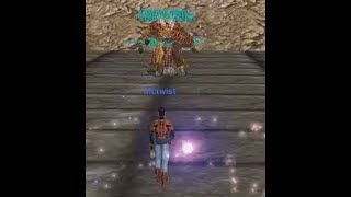 Bard AE kiting in Dreadlands, EverQuest P99 Green