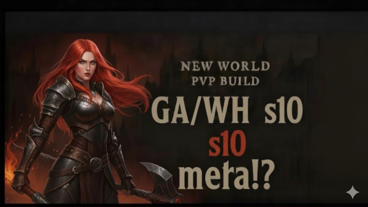 New World- Season 10 - OPR solo gameplay GA/WH meta!?