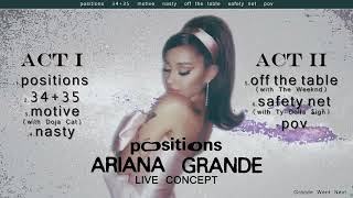 Ariana Grande - Positions Medley (Acts I & II) [Live Concept]