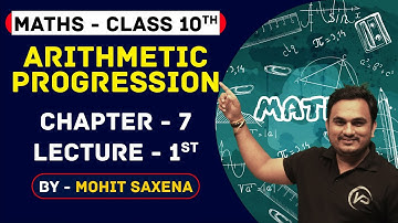 Arithmetic Progression | Lecture 1st | Class10 | Mathematics | Mohit Sir | NIOS Vision Point