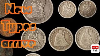 Incoming Type coins Seated $ Indian head cent