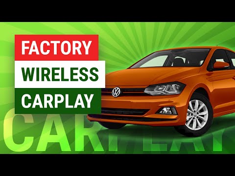 Factory Wireless Apple CarPlay Test in a VW Polo 2021 + YouTube & Netflix via CarlinKit Android TBox