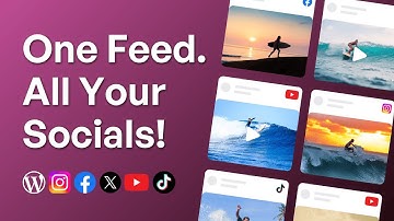 Easily Show All Your Social Media in One Feed on WordPress!