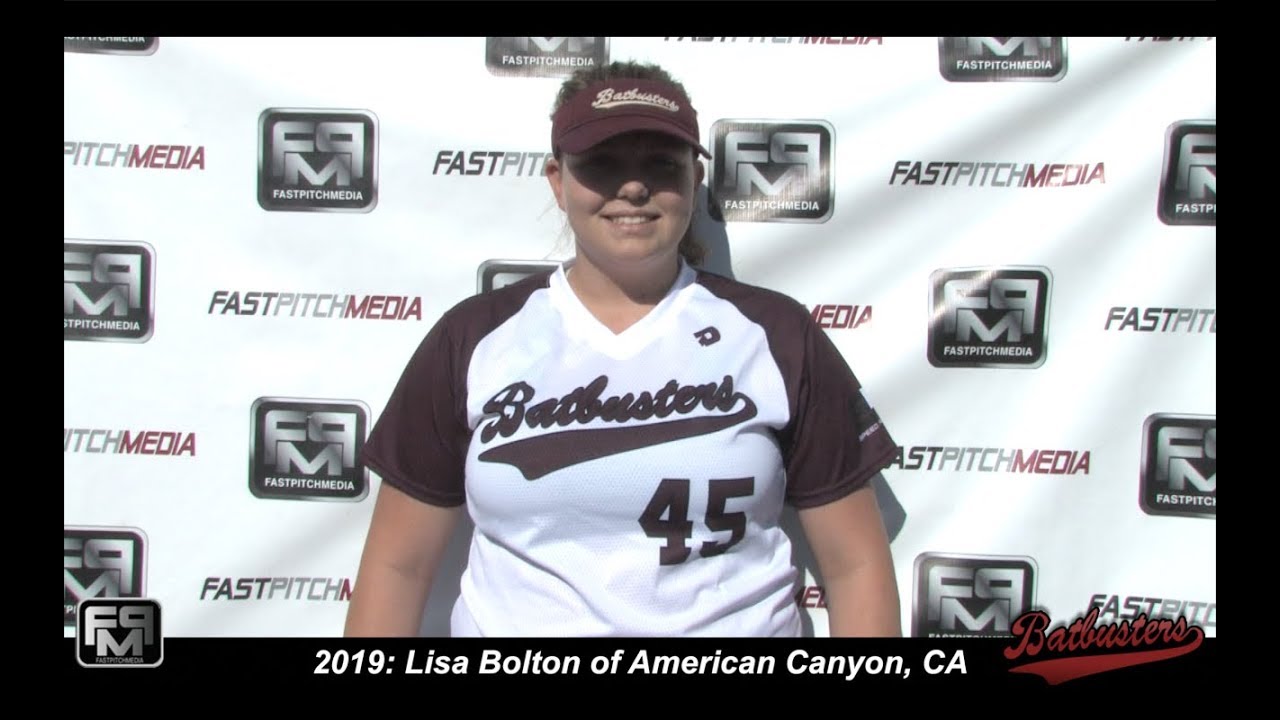 2019 Lisa Bolton Pitcher and First Base Softball Skills Video