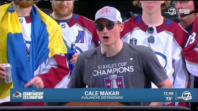 Avalanche D-man Cale Makar wins Conn Smythe as playoff MVP