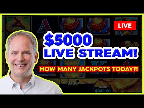 🔴 $5,000 for INCREDIBLE JACKPOT on Fire Link and AWESOME Huff N' More Puff Slots!
