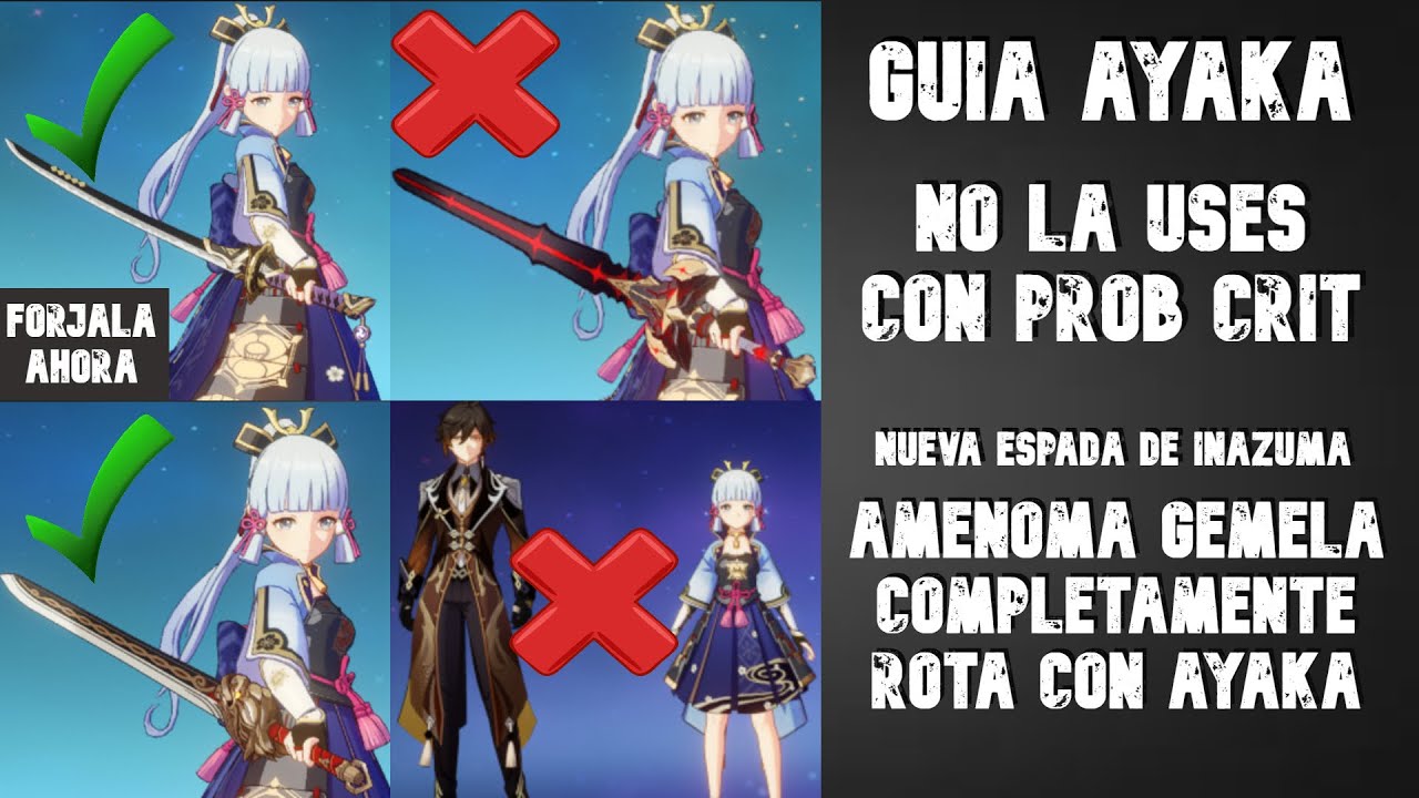 ayaka build materials ayaka build materials