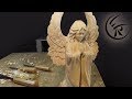 Woodcarving "Angel" ►► Timelapse