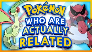Pokemon You Didn't Know Were Actually Related