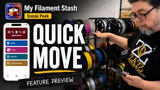 My Filament Stash: Quick Move feature preview