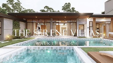 Tropical Villas 【Bali Style】｜Full 3D Walkthrough animation