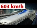 The world's Fastest  Maglev Train,Japan