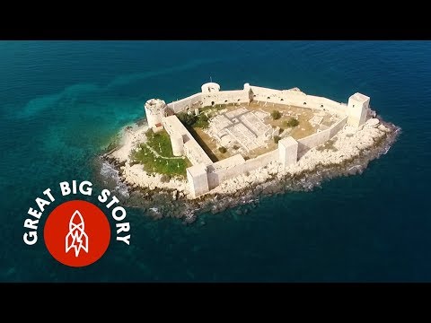 Video: Kizkalesi („Mergelės pilis“) (Kizkalesi) aprašymas ir nuotraukos - Turkija: Alanija