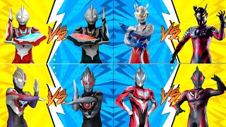 ULTRAMAN RIBUT VS RIBUT DARKNESS, ZERO VS ZERO DARK, ORB VS DARK ORB, GEED VS DARK GEED TARO #ウルトラマン