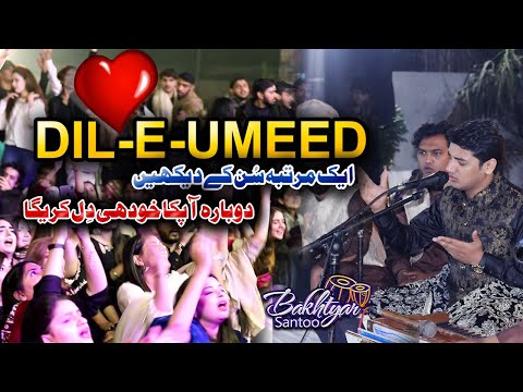 Dil E Umeed Tora Hai Kisi Ne Live Qawwali - Bakhtyar Ali Santoo Qawwal
