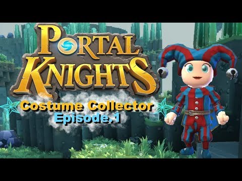 ✨Portal Knights, Costume collector ✨ Episode 1: How to find and make the complete Jester costume.