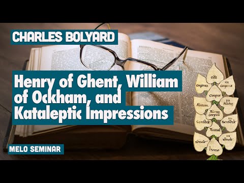 Charles Bolyard, "Henry of Ghent, William of Ockham, and Kataleptic Impressions"