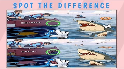 Spot the difference|Level#01| Solution Walkthrough Answers. #hiddendifferences