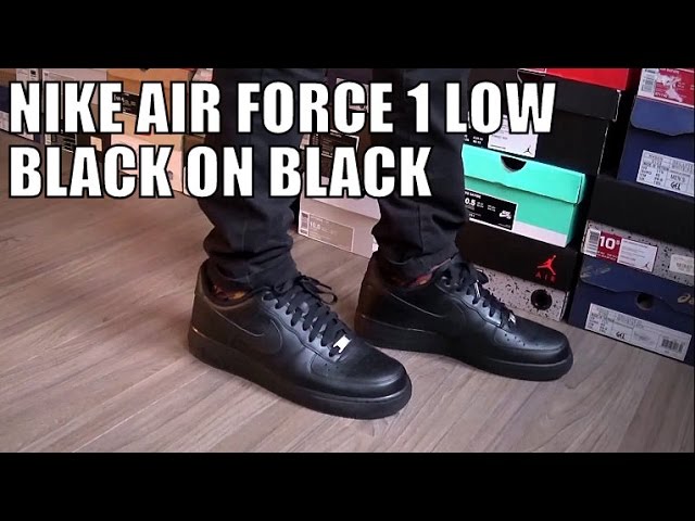 nike force one black