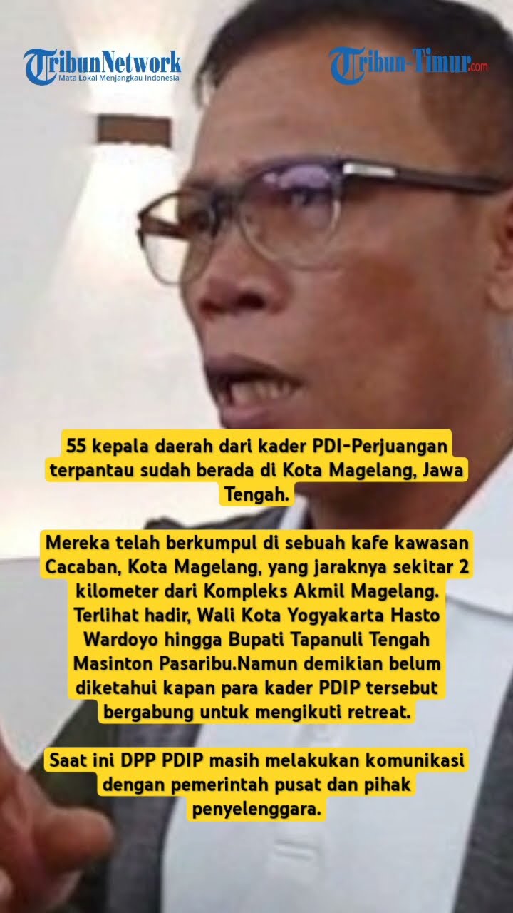 Mau Ikut Retret Prabowo Tapi Tak Mau Langgar Perintah Megawati, 55 Kader PDIP Menunggu di Kafe