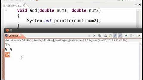31 Method overloading English