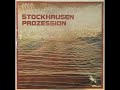 Karlheinz stockhausen  prozession 1967 version lp 1977 ed usa