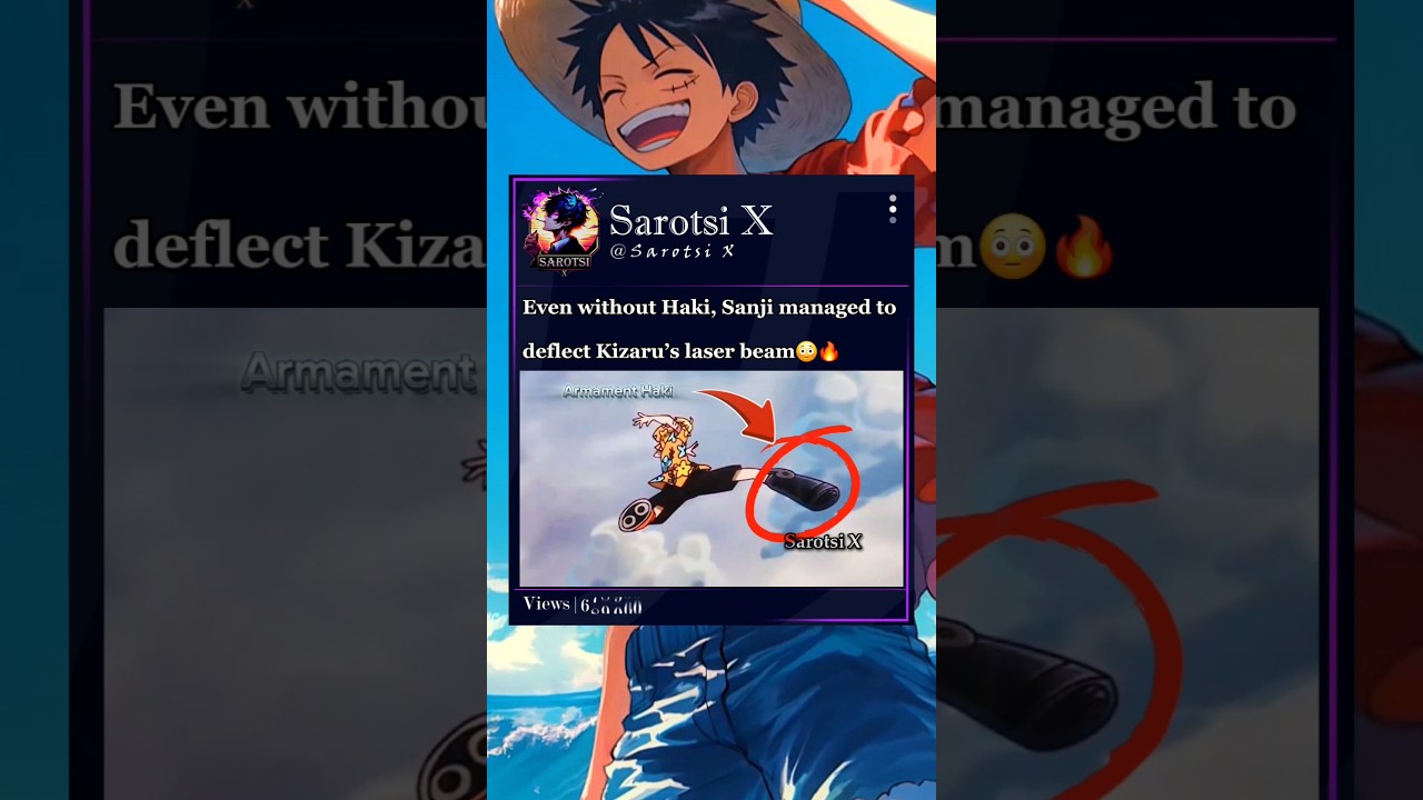 Armament Haki #Sanji #kizaru #haki #onepiece