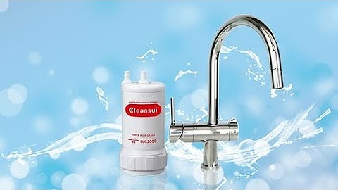 Hướng dẫn lắp đặt Mitsubishi Cleansui Model EU201