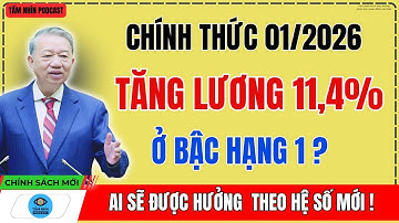 Tăng lương 2026: Chính thức từ 01/01, hệ số mới giúp bậc hạng I tăng 11,4% – Đừng bỏ lỡ!