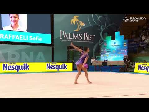 Video Sofia Raffaeli (ITA) Ball AA Final- European Championships Varna 2026