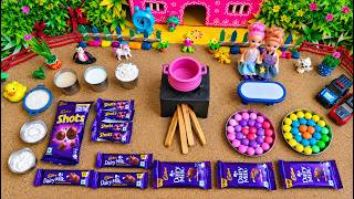 Miniature DairyMilk Chocolate LavaCake | Cadbury DairyMilk Chocolate LavaCake Recipe | Mini LavaCake