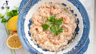 Traditional Lemon Shrimp Risotto